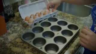 A Simple and Easy Way To Cook Eggs in a Muffin Tin [upl. by Aspa]