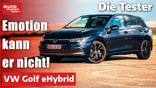 VW Golf eHybrid Emotion kann er nicht  Test  auto motor und sport [upl. by Nosidda522]