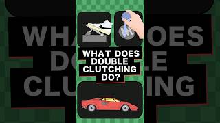 WHAT DOES DOUBLE CLUTCHING DO Explained In 10 Seconds shorts cars supercars automotive [upl. by Suolekcin104]