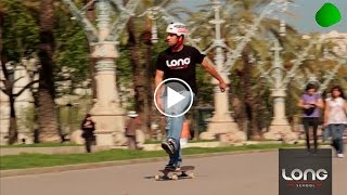 Tutorial longboard Cómo superar obstáculos en la ciudad  Long School [upl. by Aguayo]