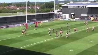 Match highlights London Broncos v Leigh Centurions [upl. by Ganley]