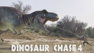 TRex Chase  Part 4  Jurassic World Dinosaur Fan Movie [upl. by Enihsnus]