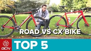 Road Bike Vs Cyclocross Bike  5 Key Differences [upl. by Sacks]