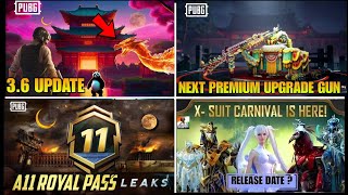 ✅ Bgmi 36 New Update Leaks  A11 Royal Pass  Next Premium Crate Upgrade Gun  Bgmi Next X Suit [upl. by Robert]