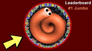 The Biggest Snake in Slitherio 100 MAP WIN  World Record in Slitherio [upl. by Sukramaj329]