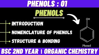 Phenols  Bsc 2nd year organic chemistry  lecture  01  by chemboost [upl. by Giraldo298]