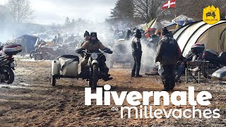 Hivernale des Millevaches en sidecar Ural  Un délire de motards givrés [upl. by Gertruda]