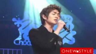 FANCAM 100113 Onew Singing Beauty and The Beast  KJE Chocolate Recording with better audio [upl. by Hilliard]