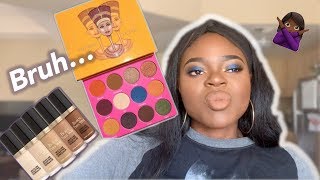 GRWM Ft Juvias Place Smashbox and MORE  PRESHPLAY [upl. by Anej]