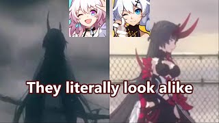 When Honkai Impact players see Acherons trailer in Honkai Star Rail [upl. by Grekin317]