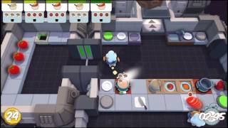 Overcooked level 55 singleplayer 3 stars [upl. by Roane]