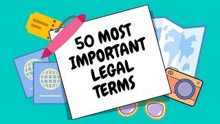 50 MOST IMPORTANT LEGAL TERMS amp MAXIMS  PART 1 of 3 II BALA SIR [upl. by Chute]