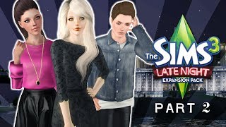 Lets Play The Sims 3 Late Night  Part 2  Romance [upl. by Leksehcey]