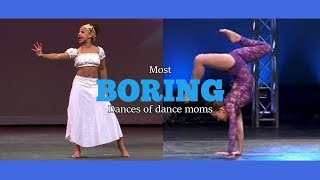 Most BORING Dance Moms Dances Part 1 [upl. by Aliuqet860]