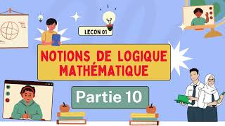 p10math1bacLogiqueRaisonnement par équivalenceR par double implication p1 SM SEX SECO [upl. by Fachanan230]