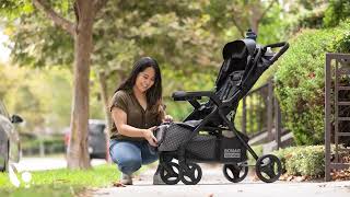 Howto Video Baby Trend Sonar Seasons Stroller Unboxing and Assembling [upl. by Esela]