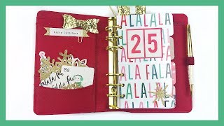 Christmas Planner Tour  2017 Edition [upl. by Llehsad215]