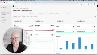 A Dashboard to control Philips Hue over Raspberry Pi Balenaio NodeRED and Datacake [upl. by Ahsikad]