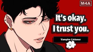 Boyfriend Lets you Bite his Neck to Satisfy your Needs x Vampire ListenerDeep Voice M4A ASMR RP [upl. by Gaulin]