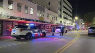 Orlando police search for motive after Halloween shootings left 2 dead in crowded nightlife district [upl. by Elleira]