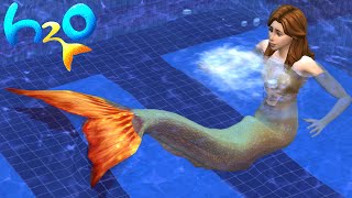 Lewis Finds Out Cleo is a mermaid  H2O  Just Add Water  Sims 4 [upl. by Oknuj]