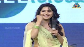 Nabha Natesh Speech At Ismart Shankar Pre Release Event  Ram Pothineni  Nidhhi Agerwal  NTV ENT [upl. by Wolfort]