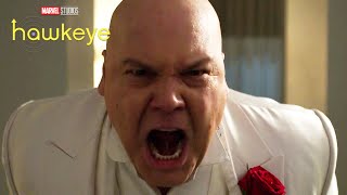 Marvel Hawkeye Kingpin Deleted Scenes and Daredevil Easter Eggs [upl. by Olgnaed]