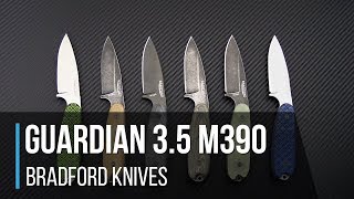 Bradford Guardian 35 M390 Fixed Blade Overview [upl. by Acnaiv]