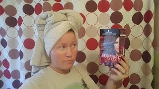 Trying Out Schwarzkopf Keratin Hair Color  Demo  Review [upl. by Lindblad187]