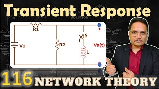 4 Transient Response Solved Example in Network Theory [upl. by Ahtis215]