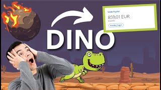 COMMENT GAGNER DE LARGENT AVEC CE JEUX Dino [upl. by Roos]