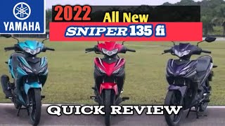 2022 All New Yamaha Sniper 135 LC Fi  Quick Review  CRISRIDE MOTOVLOG [upl. by Haakon]