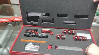 Unboxing  Volvo FH12 8x4  Scheuerle 35  Mammoet  WSI 150 [upl. by Saffier]