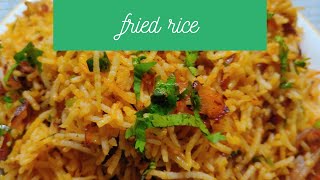 Fried rice recipe with left over rice [upl. by Tasha]