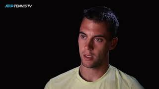 Djeres emotional interview about losing parents amp what tennis means to him  Indian Wells 2019 [upl. by Crosby]