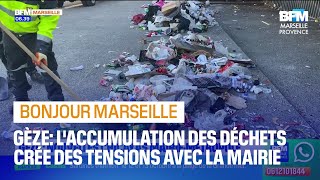 La mauvaise gestion des déchets à Marseille crée des conflits [upl. by Nsaj]