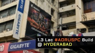 AORUS INDIA  13 LAC INR Gaming PC Build at Hyderabad [upl. by Dnilazor]