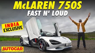 EXCLUSIVE 2024 McLaren 750S review  The last nonhybrid McLaren  First Drive  Autocar India [upl. by Guise]