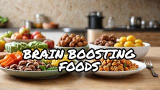 BRAIN HEALTH 8 BEST FOODS TO BOOST YOUR BRAIN HEALTH AND IMPROVE YOUR MEMORY [upl. by Anhavas108]