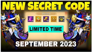 New Secret Code Castle Clash  FREE REWARD SEPTEMBER 2023 CASTLECLASH [upl. by Lamdin]