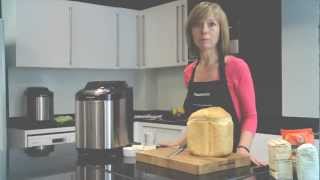 Baking bread using the rapid cycle on your Panasonic breadmaker [upl. by Noskcire451]