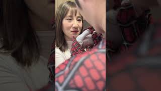 蜘蛛侠原来这么会！spiderman funny shorts [upl. by Iatnahs]