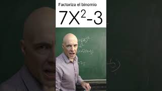 CÓMO FACTORIZAR UNA DIFERENCIA DE CUADRADOS Álgebra Básica [upl. by Terri]