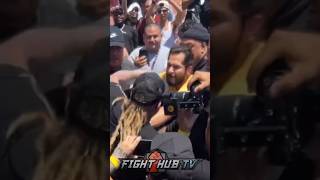 Jorge Masvidal BRAWLS with Nate Diaz team at press conference [upl. by Tisman]