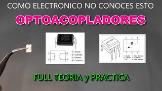 ✅ LO QUE NO CONOCEN 👀 👉 LOS ELECTRONICOS DE LOS OPTOAISLADORES PC817 y MOC3021  TEORIA y PRACTICA [upl. by Scharaga]