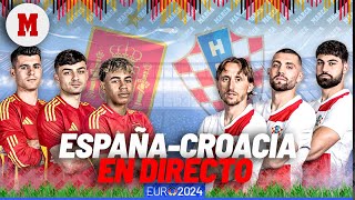 ESPAÑA  CROACIA EUROCOPA EN DIRECTO I Última hora y programa especial en vivo I MARCA [upl. by Loralyn]