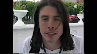 Dave Grohl Foo Fighters  Sopot 1996 Poland  Interview [upl. by Annovaj]