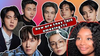 My FIRST Time Watching A Guide to BTS The Bangtan 7 and OMG  Reaction Video [upl. by Aeslahc]