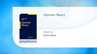 Operator Theory [upl. by Cyril]