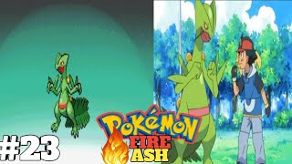 Grovyle Evolves 3 Frontier Symbols Phanpy Evolves Pokemon Fire Ash episode 23 pokemon fireash [upl. by Ahsekyw134]